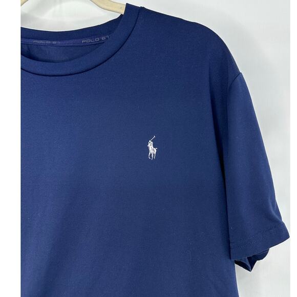Polo Ralph Lauren Men's Performance T-Shirt in Navy Blue | Size XL - Picture 3 of 5